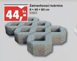 Dlažba zatravňovací