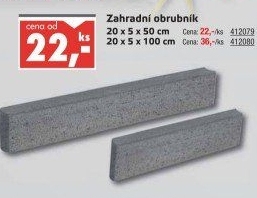 Zahradní obrubník