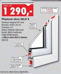 Plastové okno Iglo