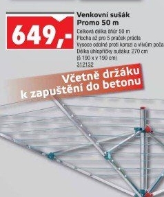 Zahradní sušák na prádlo Blome