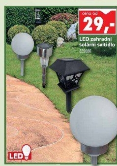 Solární LED svítidlo