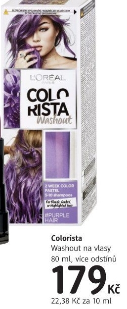 Barva na vlasy Washout Colorista L'Oréal