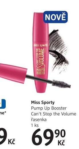 Řasenka Pump Up Can't Stop the Volume Miss Sporty