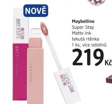 Tekutá rtěnka Superstay Maybelline