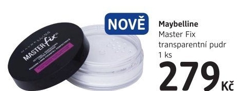 Transparentní fixační pudr Master Fix Maybelline