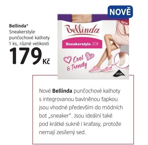 Punčochové kalhoty Sneakerstyle Bellinda