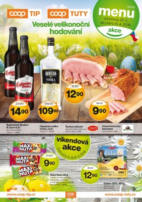 akční leták COOP 28.3.2018-10.4.2018