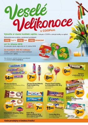akční leták COOP 28.3.2018-10.4.2018
