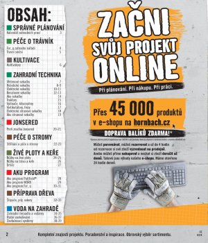 akční leták Hornbach 26.3.2018-26.6.2018