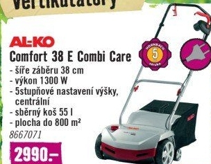 Vertikutátor Comfort 38 E Combi Care Al-ko