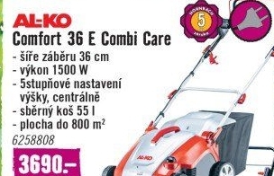 Vertikutátor Al-Ko Combi Care 36 E