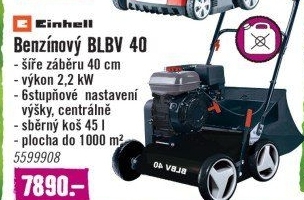 Benzínový vertikutátor BLBV 40