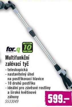 Multifunkční zalévací tyč for_q