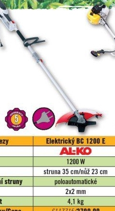 Křovinořez BC 1200 E Al-Ko