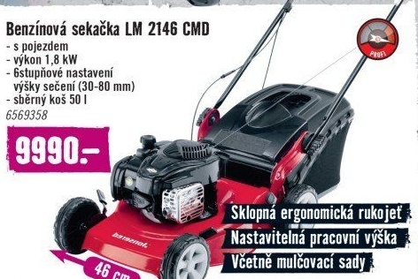 Benzínová sekačka Jonsered LM 2146 CMD