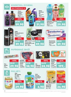 akční leták Kaufland 5.4.2018-11.4.2018