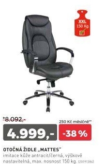 Otočná židle MATTES