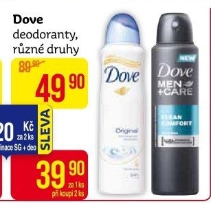 Deodoranty Dove