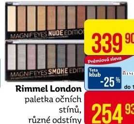 Paleta očních stínůMagnif' Eyes Rimmel