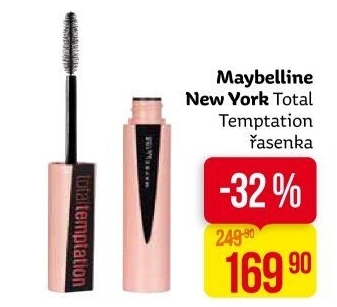 Řasenka Total Temptation Maybelline