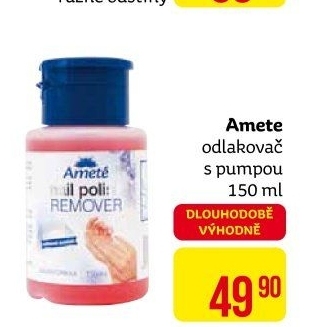 Odlakovač na nehty Ameté