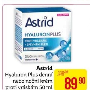 Krém pleťový proti vráskám Hyaluron Plus Astrid