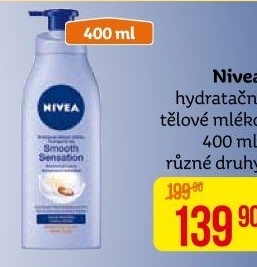 Tělová mléka Nivea