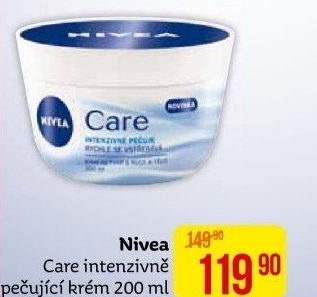 Univerzální pečující krém Care Nivea