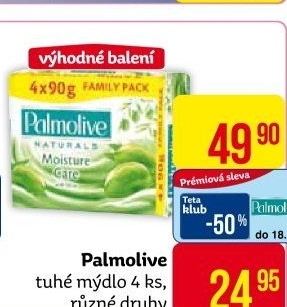 Tuhé mýdlo Palmolive