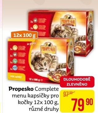 Kapsičky pro kočky Propesko