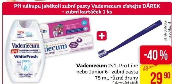 Pasty na zuby 2v1 Vademecum