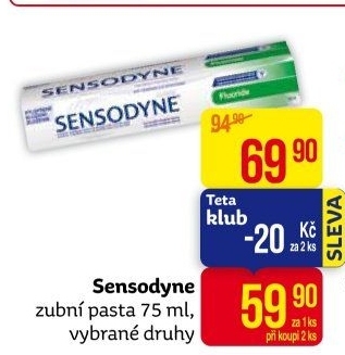 Pasta na zuby Sensodyne