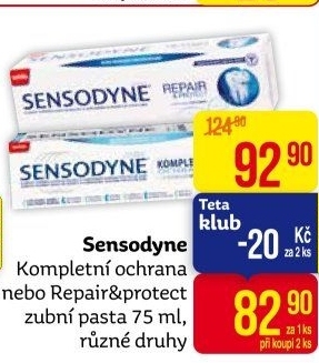 Pasta na zuby Kompletní ochrana Sensodyne