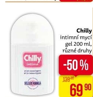 Intimní gel Intima Chilly