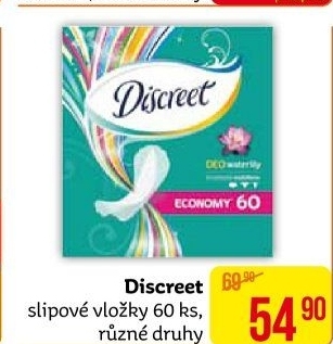 Vložky dámské slipové Discreet
