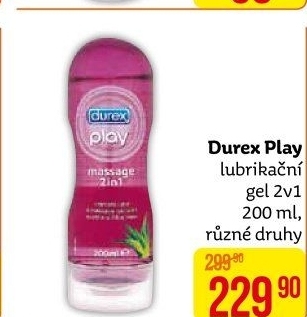 Gel lubrikační 2v1 Play Durex