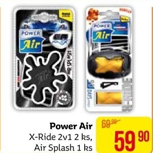 Osvěžovač vzduchu do auta Air Splash Power Air