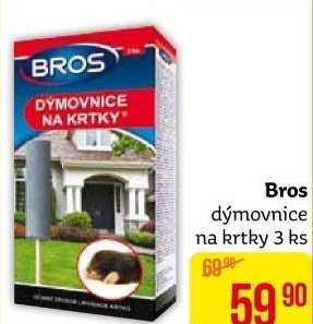 Dýmovnice na krtky Bros