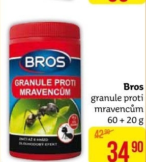 Přípravek proti mravencům granulát Bros
