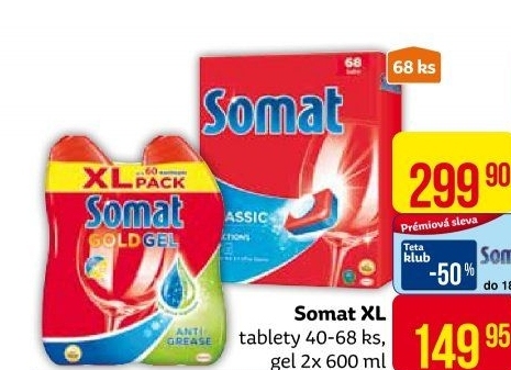 Tablety do myčky Somat