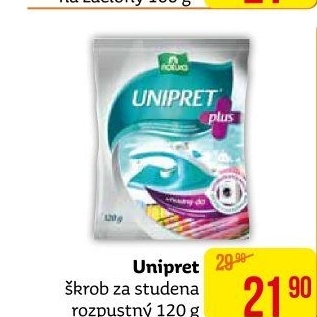 Škrob na prádlo Unipret Plus Natura