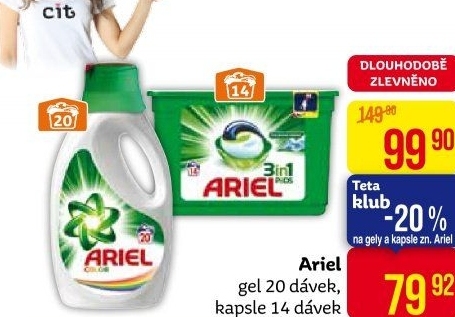 Prací gel Ariel