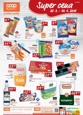 akční leták COOP 4.4.2018-10.4.2018