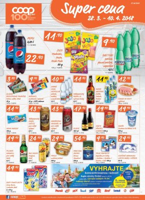 akční leták COOP 4.4.2018-10.4.2018