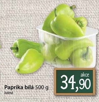 Paprika bílá