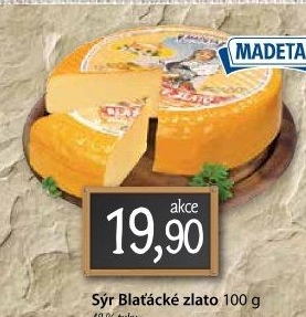 Sýr Blaťácké zlato Madeta