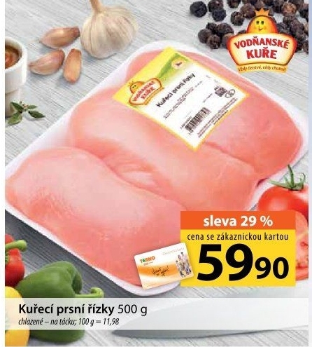 Kuřecí prsní řízky Vodňanské kuře