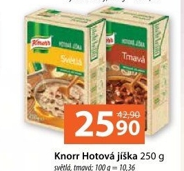 Jíška hotová Knorr