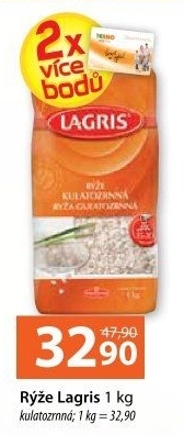 Rýže kulatozrnná Lagris