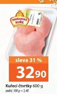 Kuřecí čtvrtky Vodňanské kuře